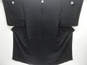 紋付羽二重男物着物(長身キングサイズ)